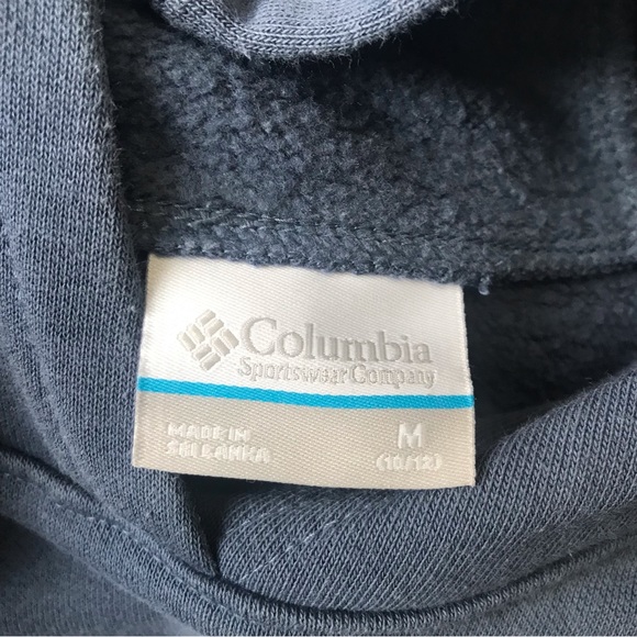 Columbia Blue, “Keep it wild” Hooded Pullover Sweatshirt, Size M (10-12) Boys. - Picture 5 of 5